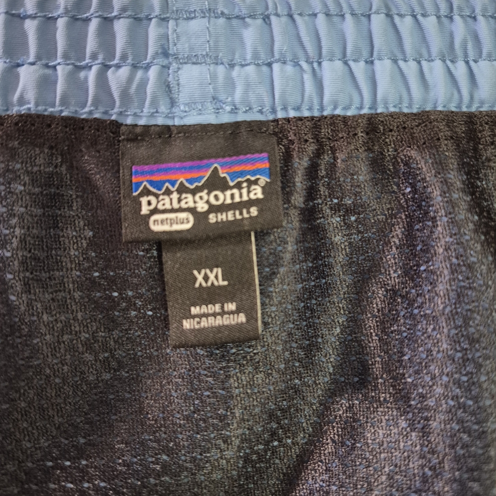 Patagonia Light Blue Swim Shorts XXL - Picture 3 of 4